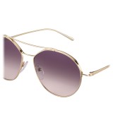 Prada - Prada Eyewear Collection - Pale Gold Aviator Sunglasses - Prada Collection - Sunglasses - Prada Eyewear