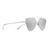 Prada - Prada Collection - Steel Cat Eye Flat Sunglasses - Prada Collection - Sunglasses - Prada Eyewear