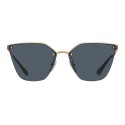 Prada - Prada Cinéma - Brass Irregular Cat Eye Sunglasses - Prada Cinéma Collection - Sunglasses - Prada Eyewear