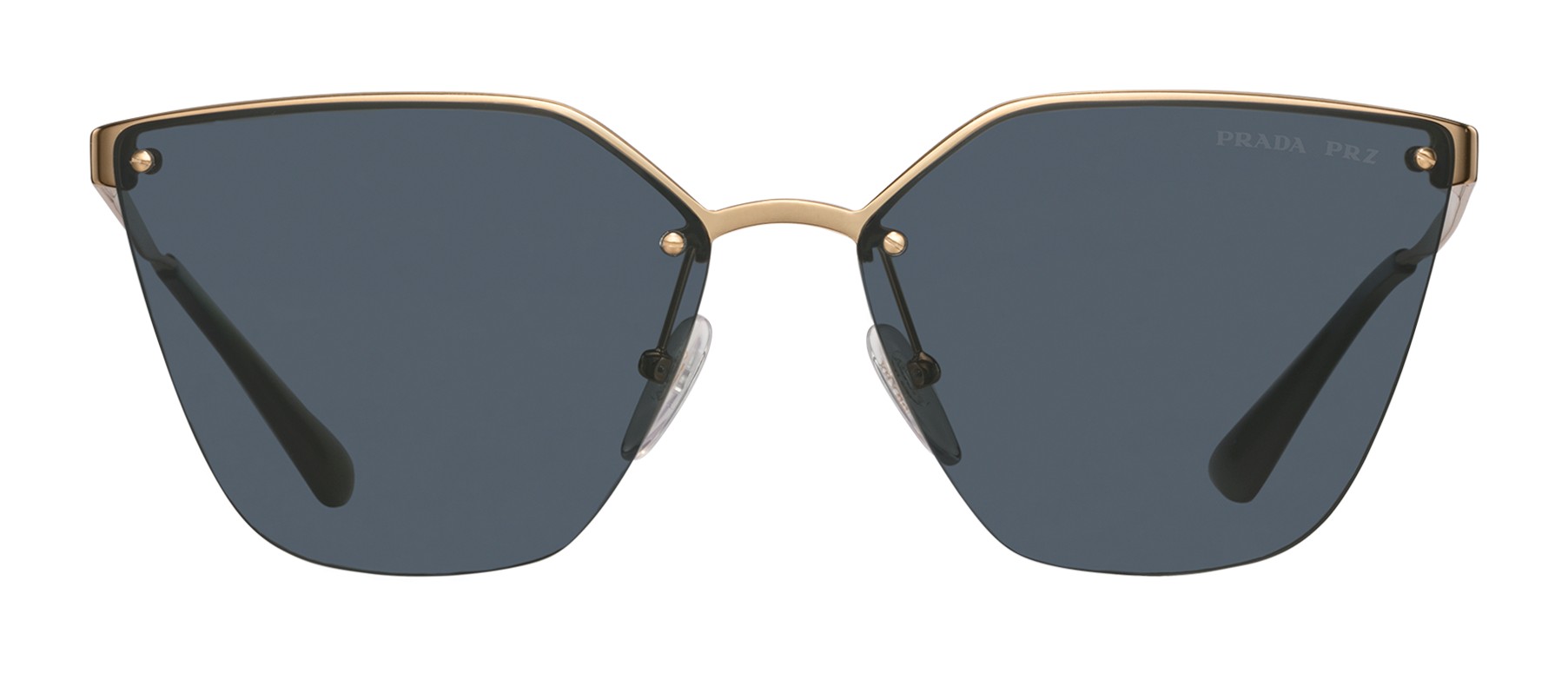 非常に高い品質 Brass - Cinéma Prada - Prada Irregular Sunglasses Eye Cat 小物