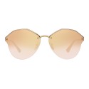 Prada - Prada Cinéma - Brass Irregular Sunglasses - Prada Cinéma Collection - Sunglasses - Prada Eyewear