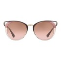 Prada - Prada Cinéma - Horn and Cacao Cat Eye Sunglasses - Prada Cinéma Collection - Sunglasses - Prada Eyewear