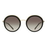 Prada - Prada Cinéma - Black Round Sunglasses - Prada Cinéma Collection - Sunglasses - Prada Eyewear