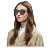 Prada - Prada Tapestry - Camel Square Pop Sunglasses - Prada Tapestry Collection - Sunglasses - Prada Eyewear