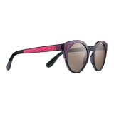 Prada - Prada Tapestry - Amarena Round Pop Sunglasses - Prada Tapestry Collection - Sunglasses - Prada Eyewear