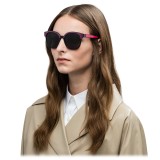 Prada - Prada Tapestry - Amarena Square Pop Sunglasses - Prada Tapestry Collection - Sunglasses - Prada Eyewear