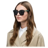 Prada - Prada Tapestry - Black Square Pop Sunglasses - Prada Tapestry Collection - Sunglasses - Prada Eyewear