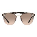 Prada - Prada Ornate - Turtle Talco Crystal Cat Eye Sunglasses - Prada Ornate Collection - Sunglasses - Prada Eyewear