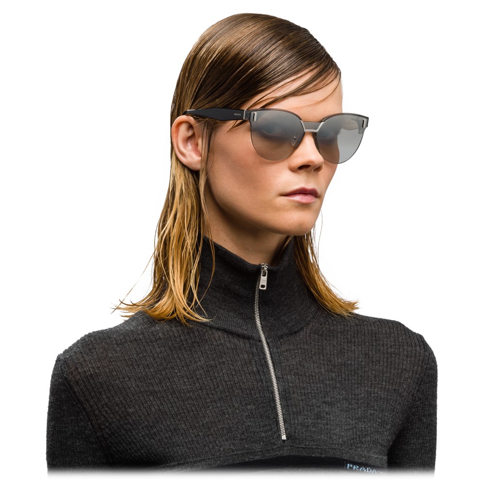 Prada - Prada Hide - Transparent Cloud Cat Eye Sunglasses - Prada Hide ...