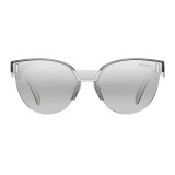 Prada - Prada Hide - Occhiali Cat Eye Nube Trasparente - Prada Hide Collection - Occhiali da Sole - Prada Eyewear