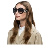 Prada - Prada Minimal Baroque - Turtle Round Sunglasses - Prada Collection - Sunglasses - Prada Eyewear