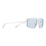 Prada - Prada Runway - Occhiali Quadrati Top Bar Acciaio - Prada Runway Collection - Occhiali da Sole - Prada Eyewear