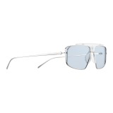 Prada - Prada Runway - Steel Square Top Bar Sunglasses - Prada Runway Collection - Sunglasses - Prada Eyewear