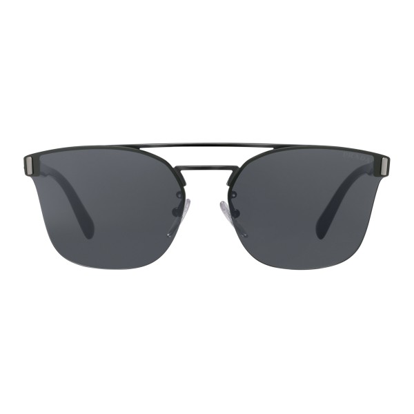 Prada - Prada Collection - Black Square Top Bar Sunglasses - Prada Collection - Sunglasses - Prada Eyewear