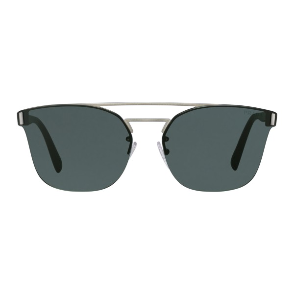 Prada - Prada Collection - Anthracite Square Top Bar Sunglasses - Prada Collection - Sunglasses - Prada Eyewear
