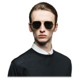 Prada - Prada Collection - Gold Palladium Square Aviator Sunglasses - Prada Collection - Sunglasses - Prada Eyewear