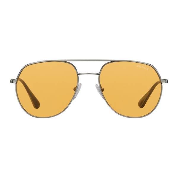 Prada - Prada Collection - Occhiali Quadrati Aviator Piombo - Prada Collection - Occhiali da Sole - Prada Eyewear