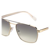 Prada - Prada Game - Occhiali Quadrati Top Bar Oro e Antracite - Prada Game Collection - Occhiali da Sole - Prada Eyewear