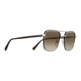 Prada - Prada Game - Silver Square Structure Top Bar Sunglasses - Prada Game Collection - Sunglasses - Prada Eyewear