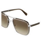 Prada - Prada Game - Silver Square Structure Top Bar Sunglasses - Prada Game Collection - Sunglasses - Prada Eyewear