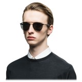 Prada - Prada Collection - Black Round Double Deck Sunglasses - Prada Collection - Sunglasses - Prada Eyewear