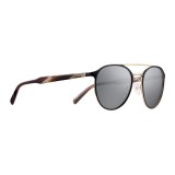 Prada - Prada Collection - Black Round Double Deck Sunglasses - Prada Collection - Sunglasses - Prada Eyewear