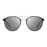 Prada - Prada Collection - Black Round Double Deck Sunglasses - Prada Collection - Sunglasses - Prada Eyewear