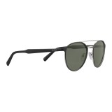 Prada - Prada Collection - Matt Black Round Double Deck Sunglasses - Prada Collection - Sunglasses - Prada Eyewear