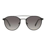 Prada - Prada Collection - Occhiali Rotondi Double Deck Nero Scuro - Prada Collection - Occhiali da Sole - Prada Eyewear