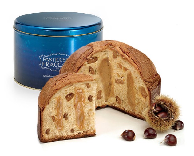 PANETTONE ARTISANAL ITALIEN AUX MARRONS GLACES 500G