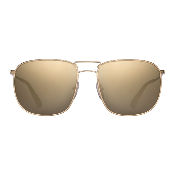 Prada - Prada Collection - Gold Classic Square Sunglasses - Prada Collection - Sunglasses - Prada Eyewear