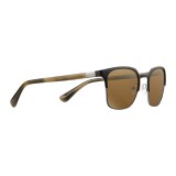 Prada - Prada Collection - Gold Classic Square Logo Sunglasses - Prada Collection - Sunglasses - Prada Eyewear