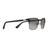 Prada - Prada Collection - Black Matt Classic Square Logo Sunglasses - Prada Collection - Sunglasses - Prada Eyewear