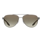 Prada - Prada Linea Rossa Stubb - Lead Aviator Sunglasses - Prada Stubb Collection - Sunglasses - Prada Eyewear