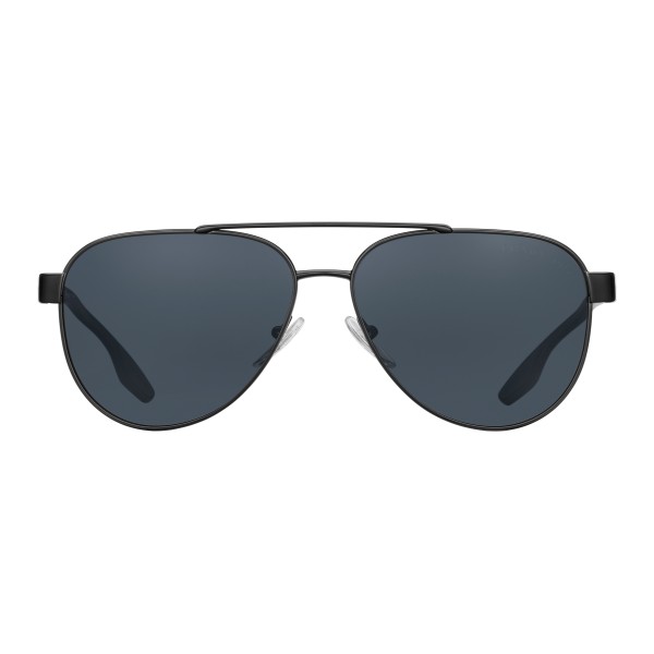Prada - Prada Linea Rossa Stubb - Black Aviator Sunglasses - Prada Stubb Collection - Sunglasses - Prada Eyewear
