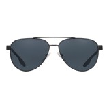 Prada - Prada Linea Rossa Stubb - Black Aviator Sunglasses - Prada Stubb Collection - Sunglasses - Prada Eyewear