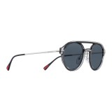 Prada - Prada Linea Rossa Spectrum - Black Round Sunglasses - Prada Spectrum Collection - Sunglasses - Prada Eyewear