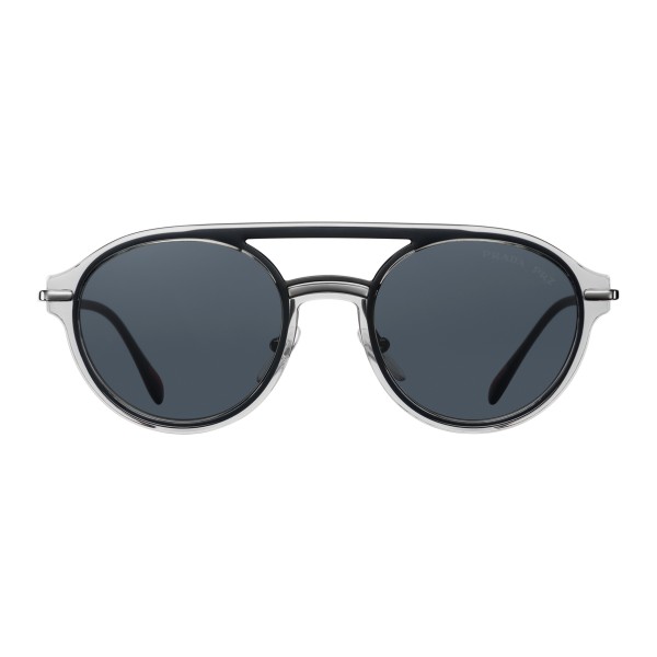 Prada - Prada Linea Rossa Spectrum - Black Round Sunglasses - Prada Spectrum Collection - Sunglasses - Prada Eyewear