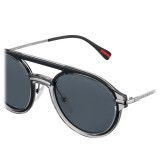 Prada - Prada Linea Rossa Spectrum - Black Round Sunglasses - Prada Spectrum Collection - Sunglasses - Prada Eyewear