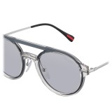 Prada - Prada Linea Rossa Spectrum - Smoke Round Sunglasses - Prada Spectrum Collection - Sunglasses - Prada Eyewear