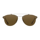 Prada - Prada Linea Rossa Constellation - Matt Steel Aviator Sunglasses - Prada Collection - Sunglasses - Prada Eyewear