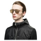 Prada - Prada Linea Rossa Constellation - Ruthenium Square Sunglasses - Prada Collection - Sunglasses - Prada Eyewear