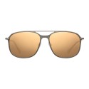 Prada - Prada Linea Rossa Constellation - Ruthenium Square Sunglasses - Prada Collection - Sunglasses - Prada Eyewear