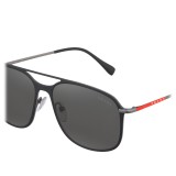 Prada - Prada Linea Rossa Constellation - Wheel Black Square Sunglasses - Prada Collection - Sunglasses - Prada Eyewear