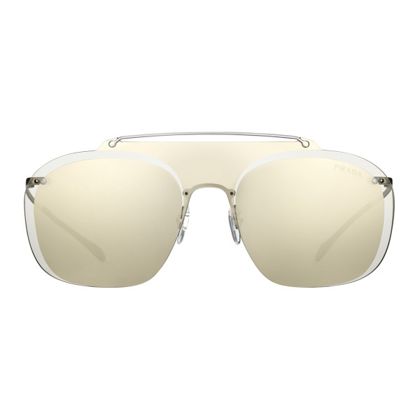 Prada - Prada Linea Rossa Constellation - Steel Mask Sunglasses - Prada Collection - Sunglasses - Prada Eyewear