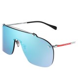 Prada - Prada Linea Rossa Constellation - Blue Mask Sunglasses - Prada Collection - Sunglasses - Prada Eyewear