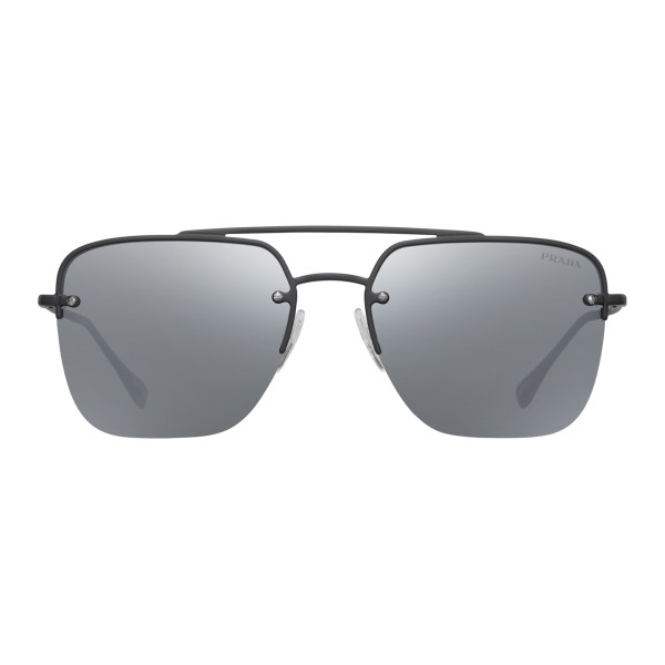 prada black square sunglasses