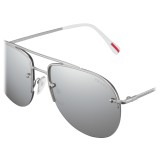 Prada - Prada Linea Rossa Spectrum - Occhiali Aviator Acciaio - Prada Spectrum Collection - Occhiali da Sole - Prada Eyewear