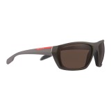 Prada - Prada Linea Rossa Collection - Cocoa Square Sunglasses - Prada Spectrum Collection - Sunglasses - Prada Eyewear