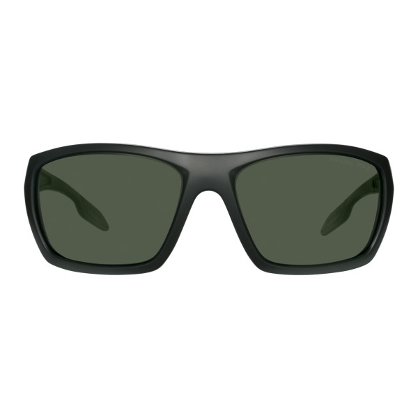Prada - Prada Linea Rossa Collection - Matt Black Square Sunglasses - Prada Collection - Sunglasses - Prada Eyewear